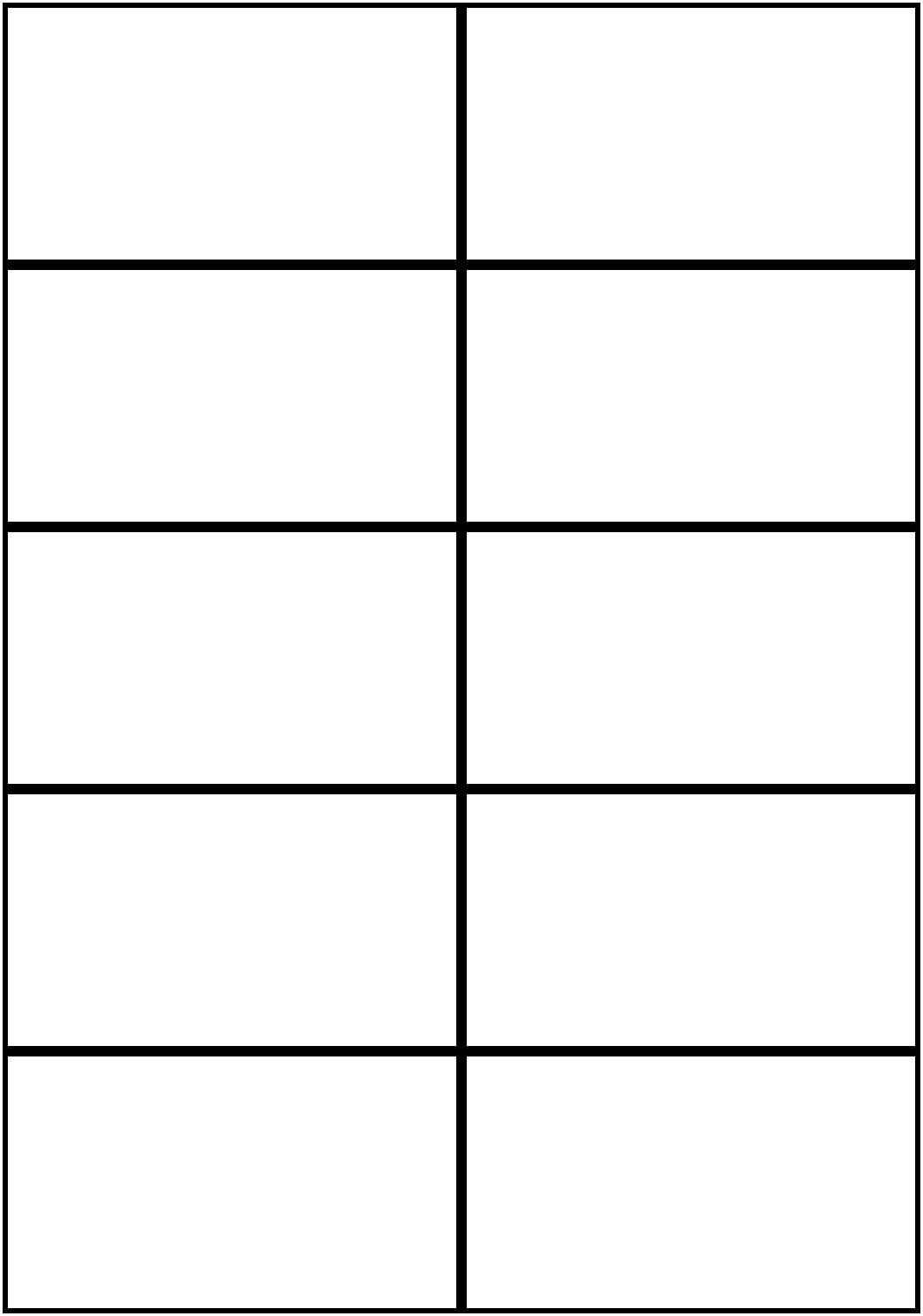 Printable Flash Card Template Google Docs