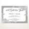 022 Wedding Gift Card Template Free Photographer Certificate In Photography Referral Card Templates