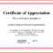024 Appreciation Certificate Format For Employees Employee Intended For Employee Of The Year Certificate Template Free