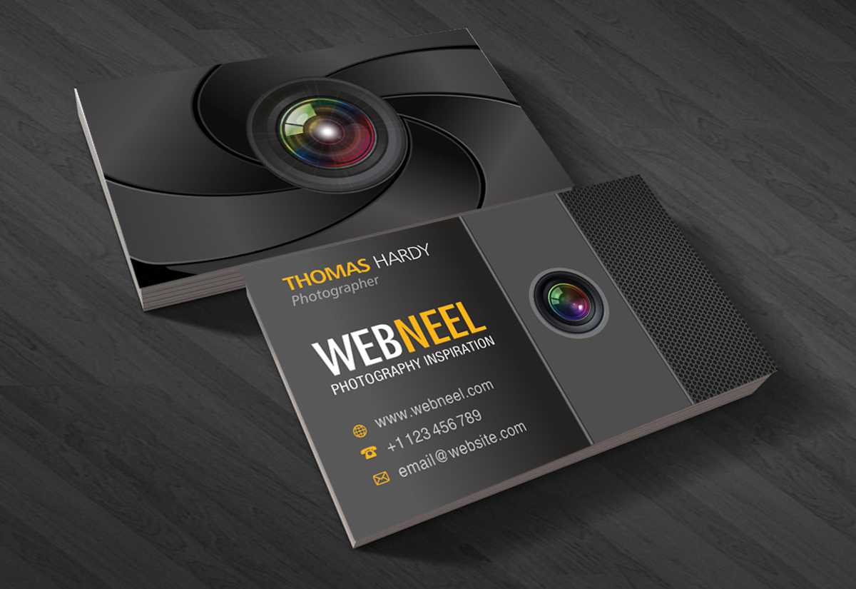 025 Photographer Visiting Card Design Psd Photography Within Photography Business Card Templates Free Download