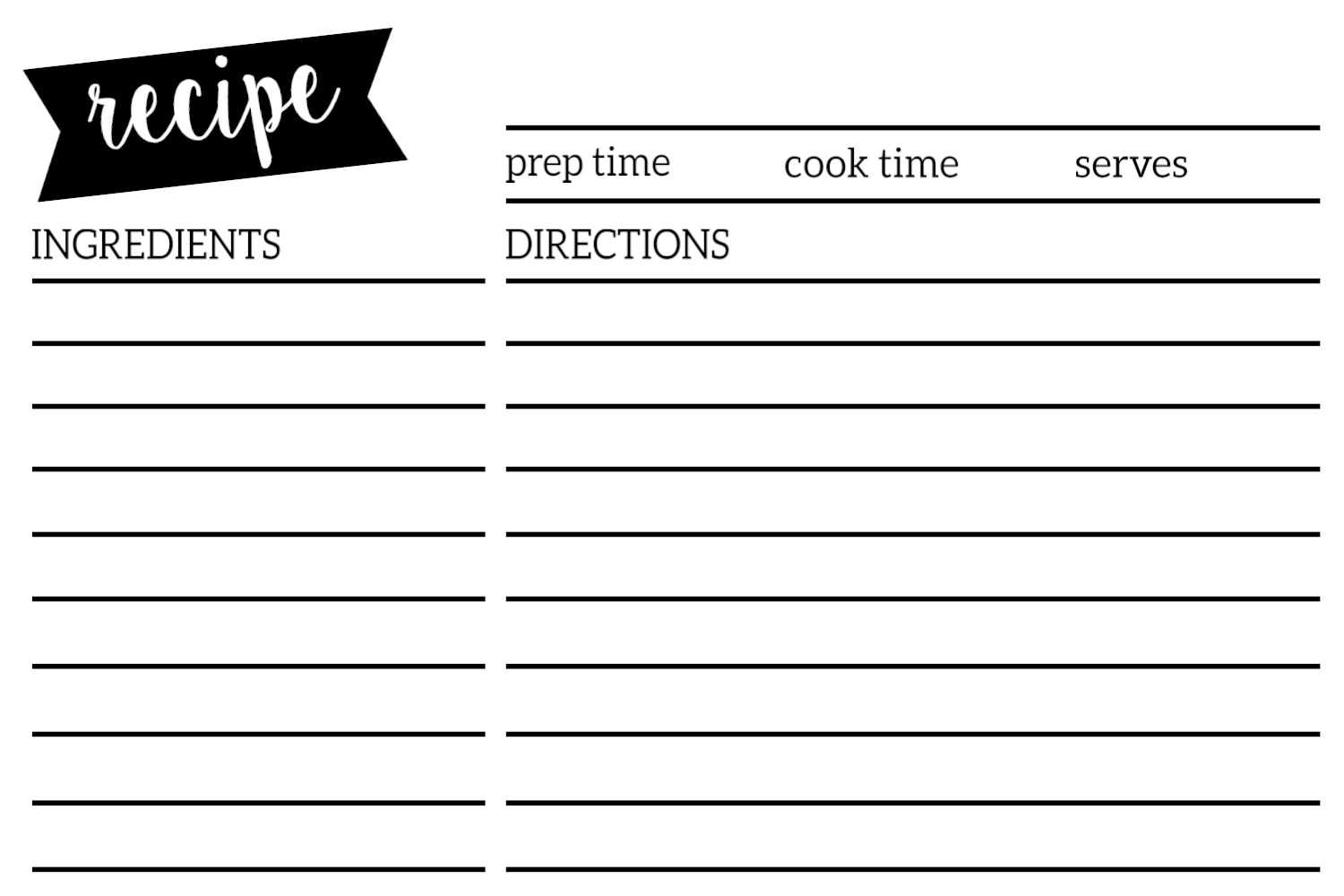 025 Printable Recipe Card Template 4X6 Ms Word Phenomenal Pertaining To Microsoft Word Recipe Card Template