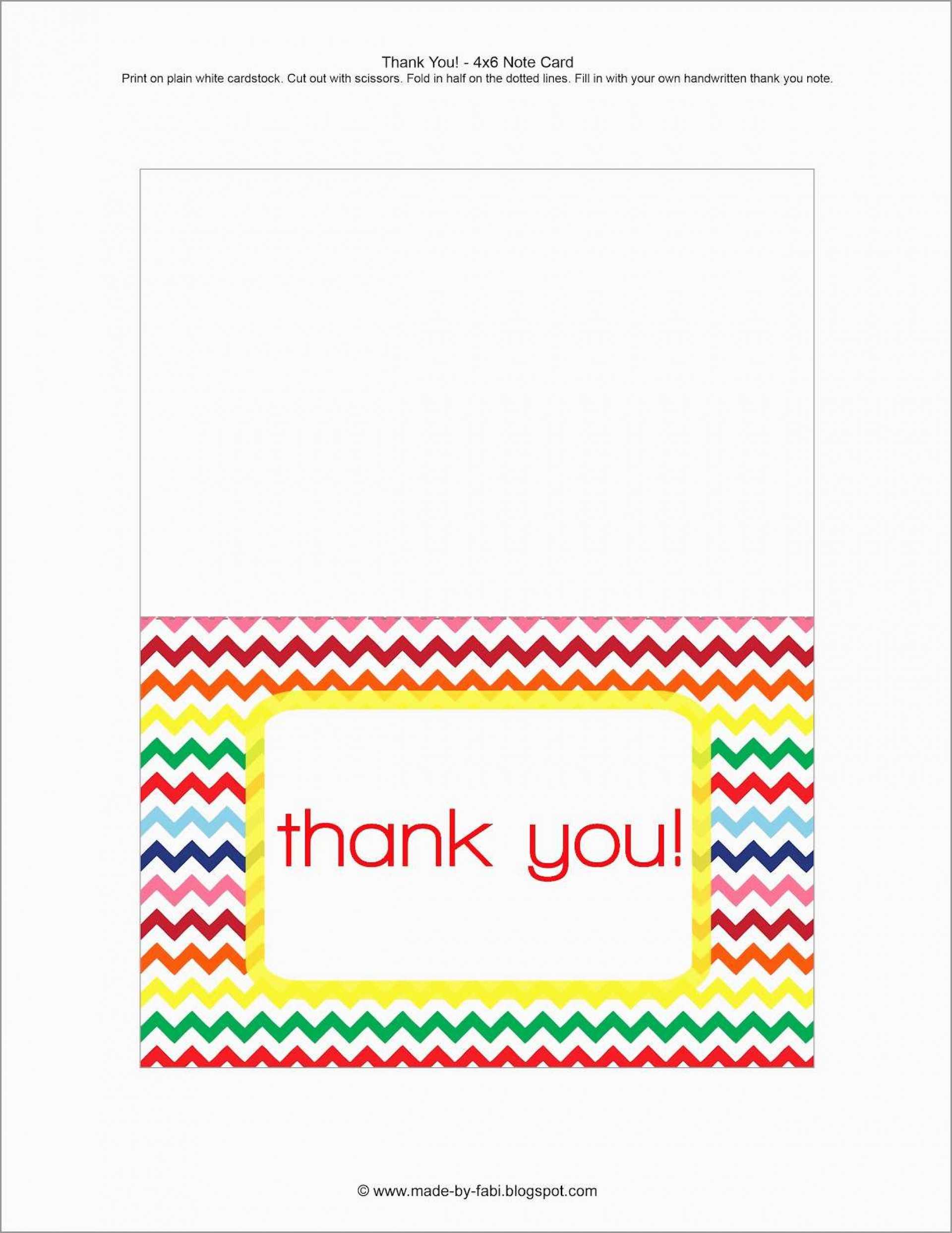 025 Template Ideas Free Thank You Card Word Pleasant In Thank You Note Cards Template