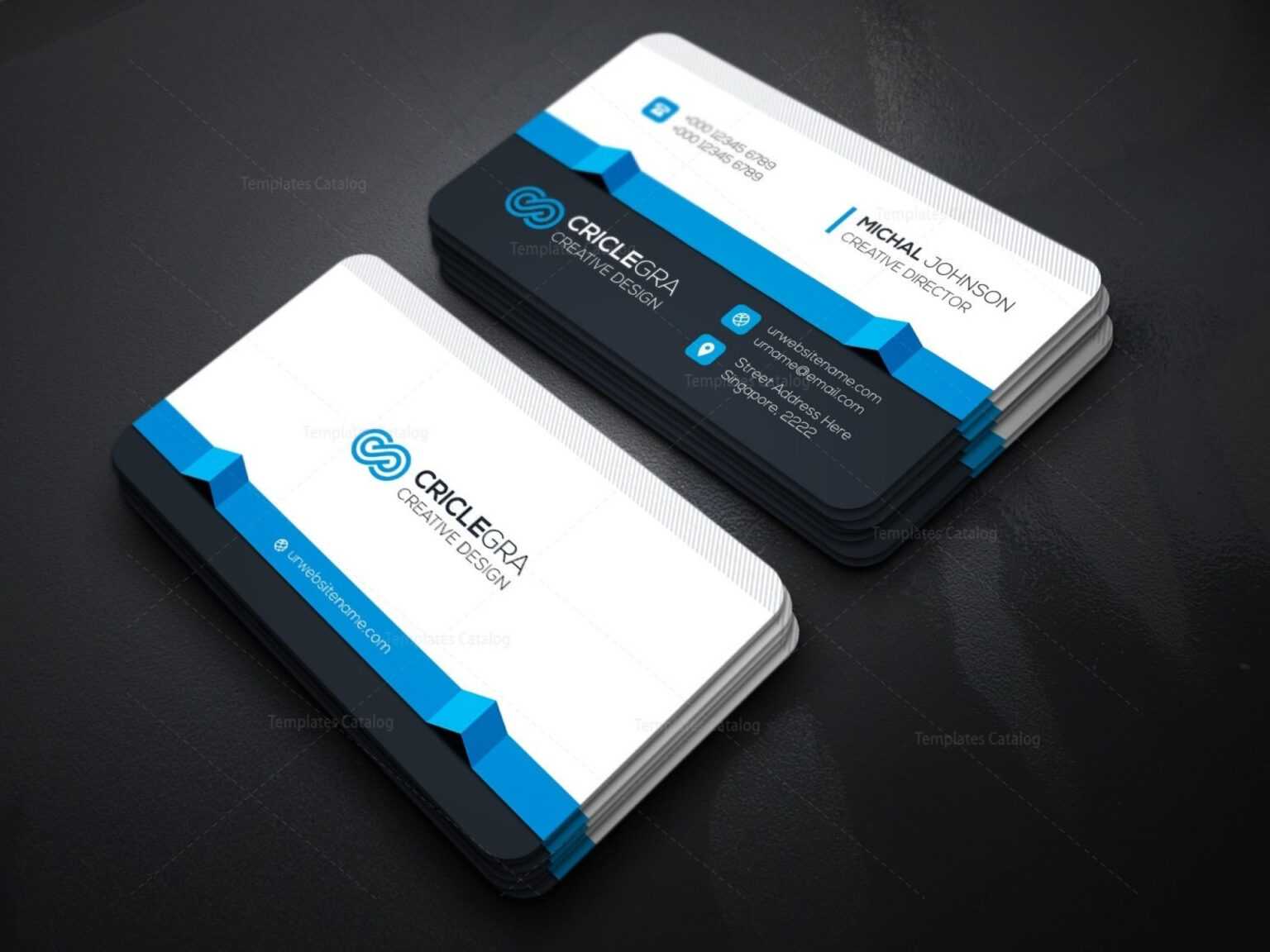 026 Luxury Business Card Template Illustrator Free Design Inside ...