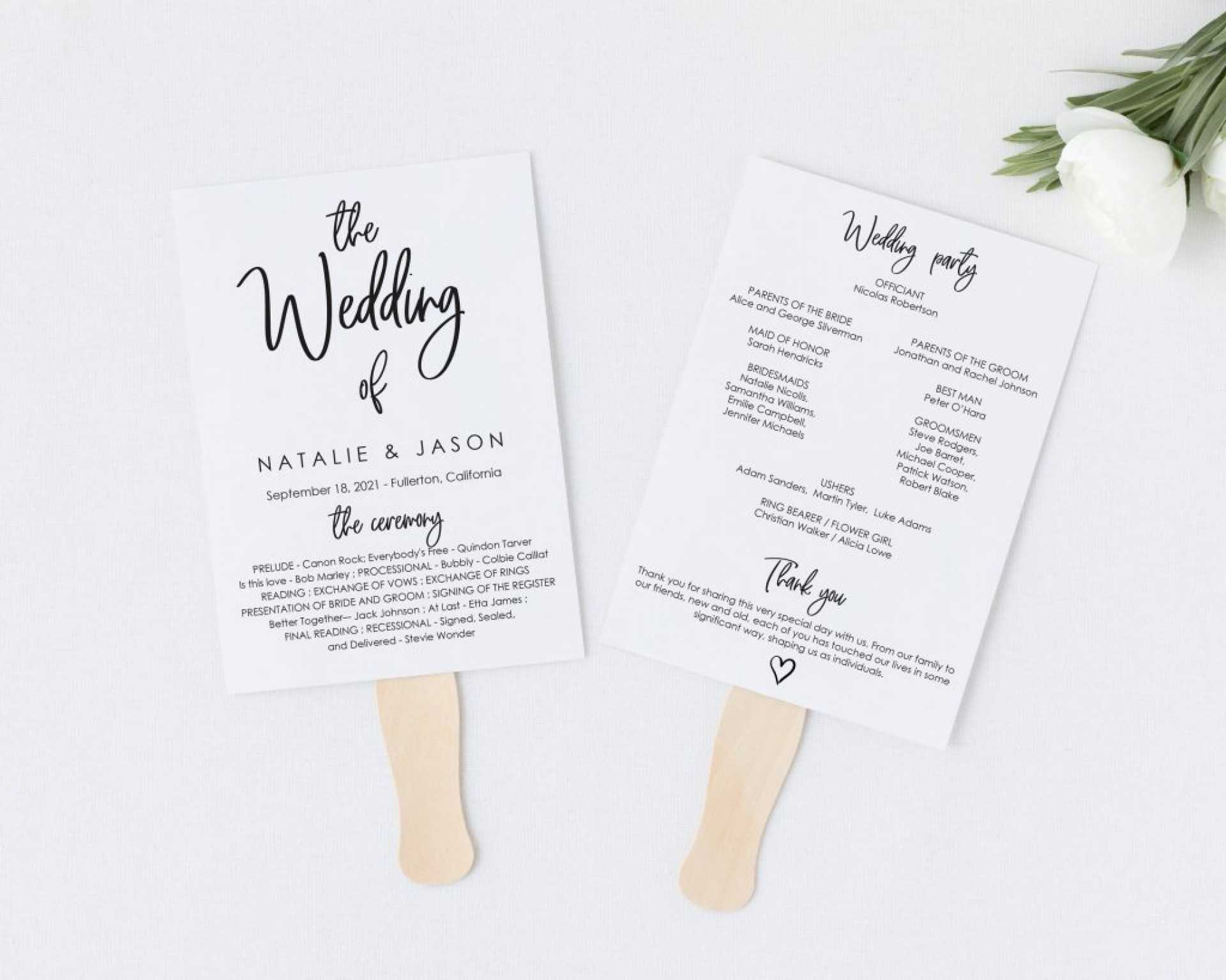 026 Template Ideas Wedding Program Free Printable With Regard To Michaels Place Card Template