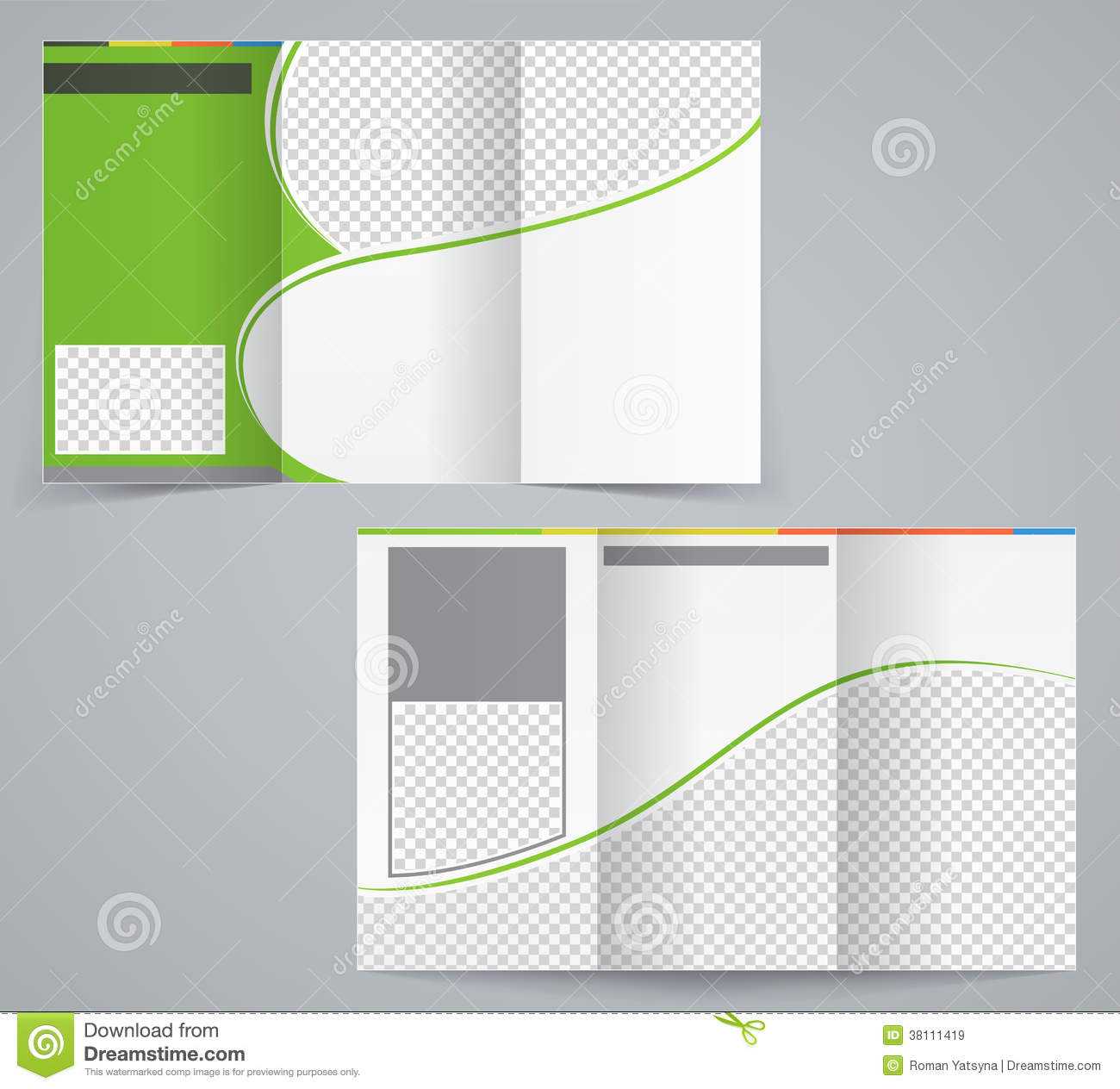 brochure template illustrator free download