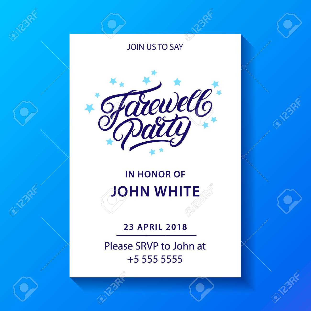 032 Template Ideas Farewell Party Invitations Invitation For Within Farewell Invitation Card Template