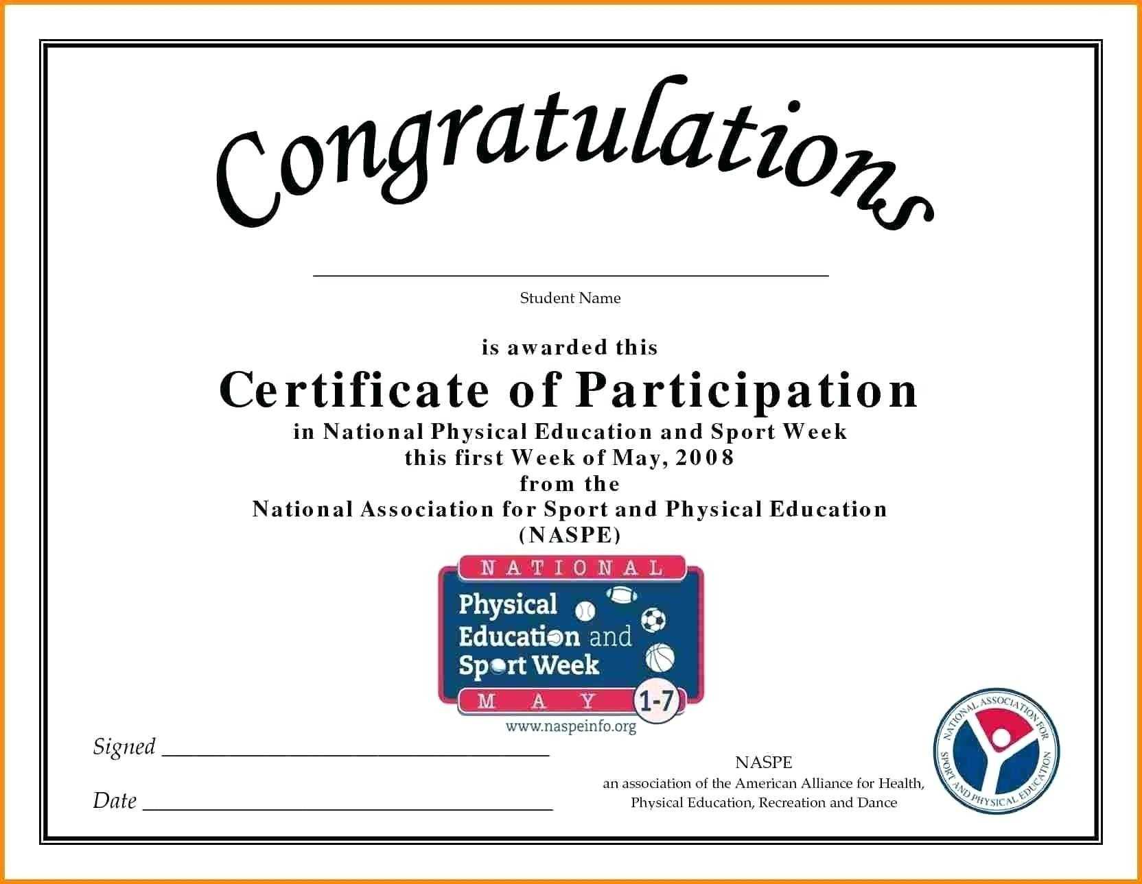 032 Template Ideas Sports Certificate Of Appreciation With Certification Of Participation Free Template