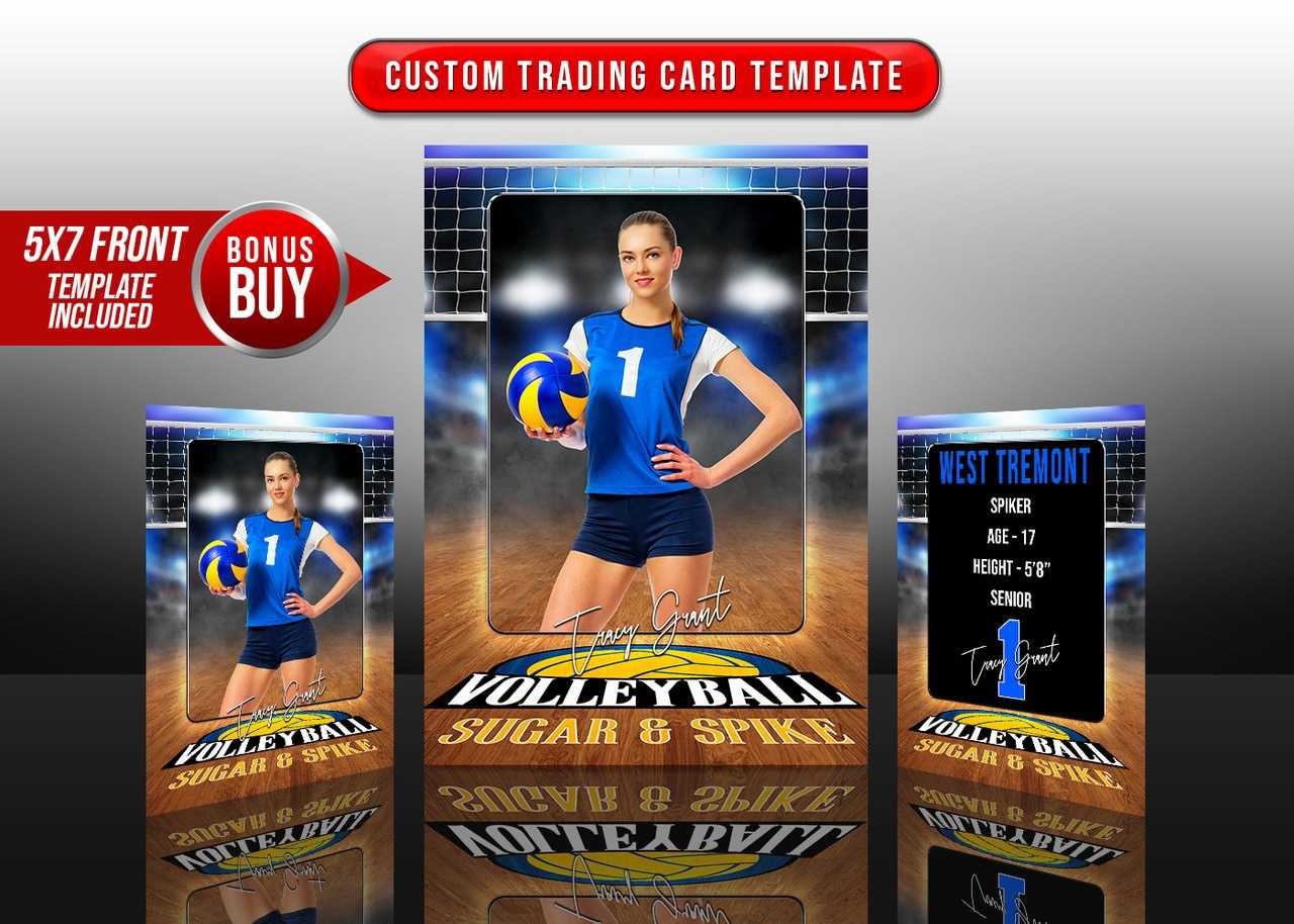 033 Soccer Trading Card Template Free Ideas Volleyball Court Pertaining To Soccer Trading Card Template