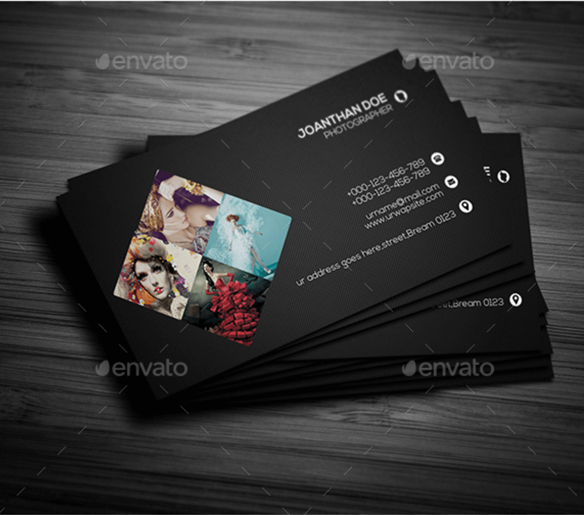 036 Free Business Card Templates Psd Top Mockup In Colorlib Pertaining To Free Business Card Templates For Photographers