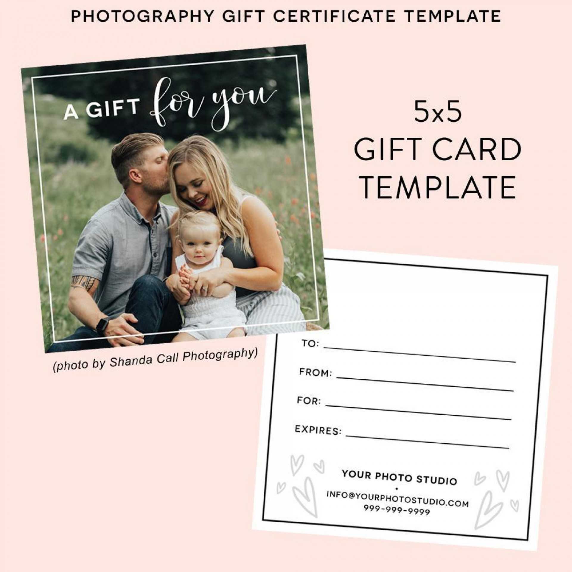 038 Photography Gift Certificate Template Photoshop Free Intended For Gift Certificate Template Photoshop