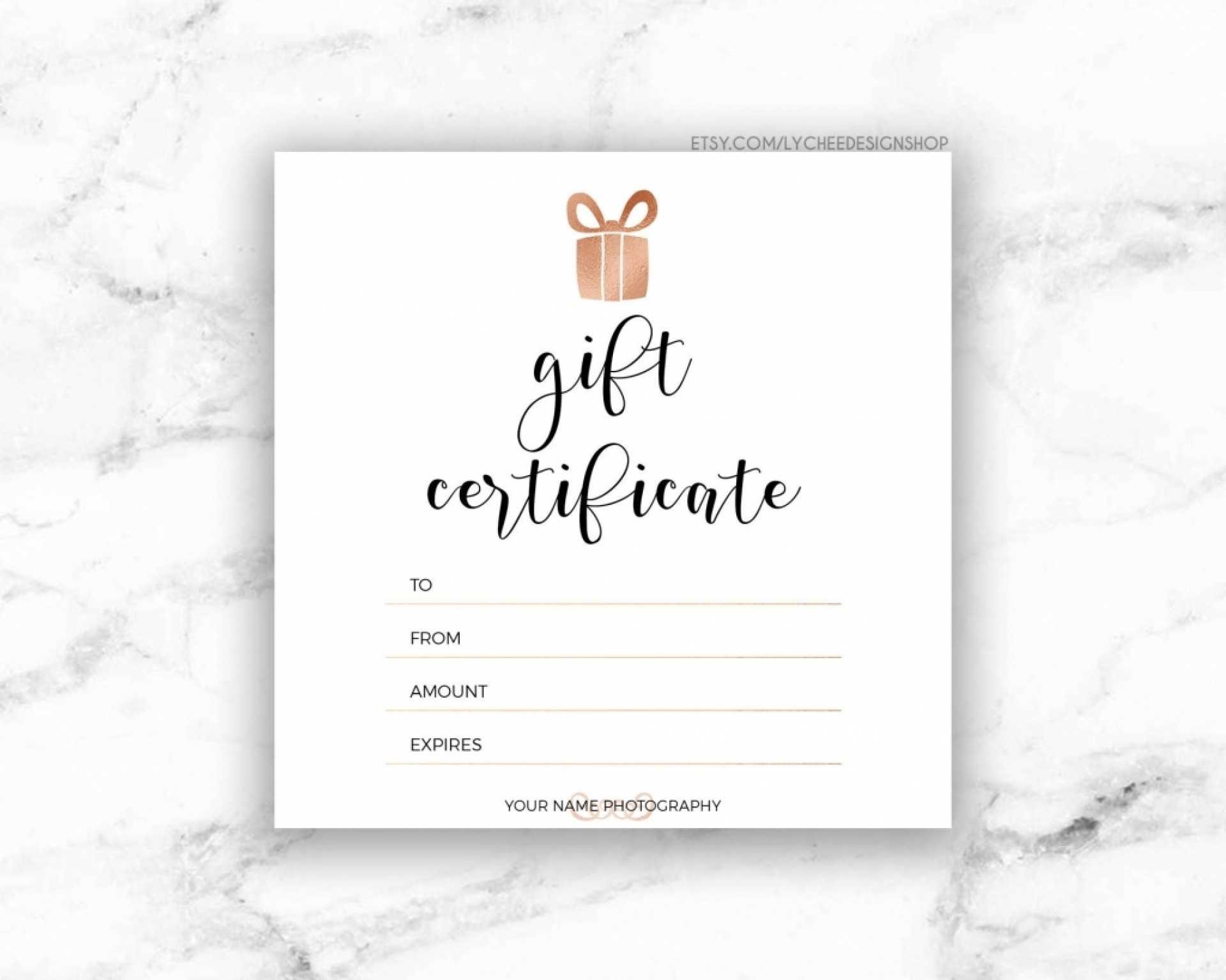 038 Photography Gift Certificate Template Photoshop Free With Gift Certificate Template Indesign