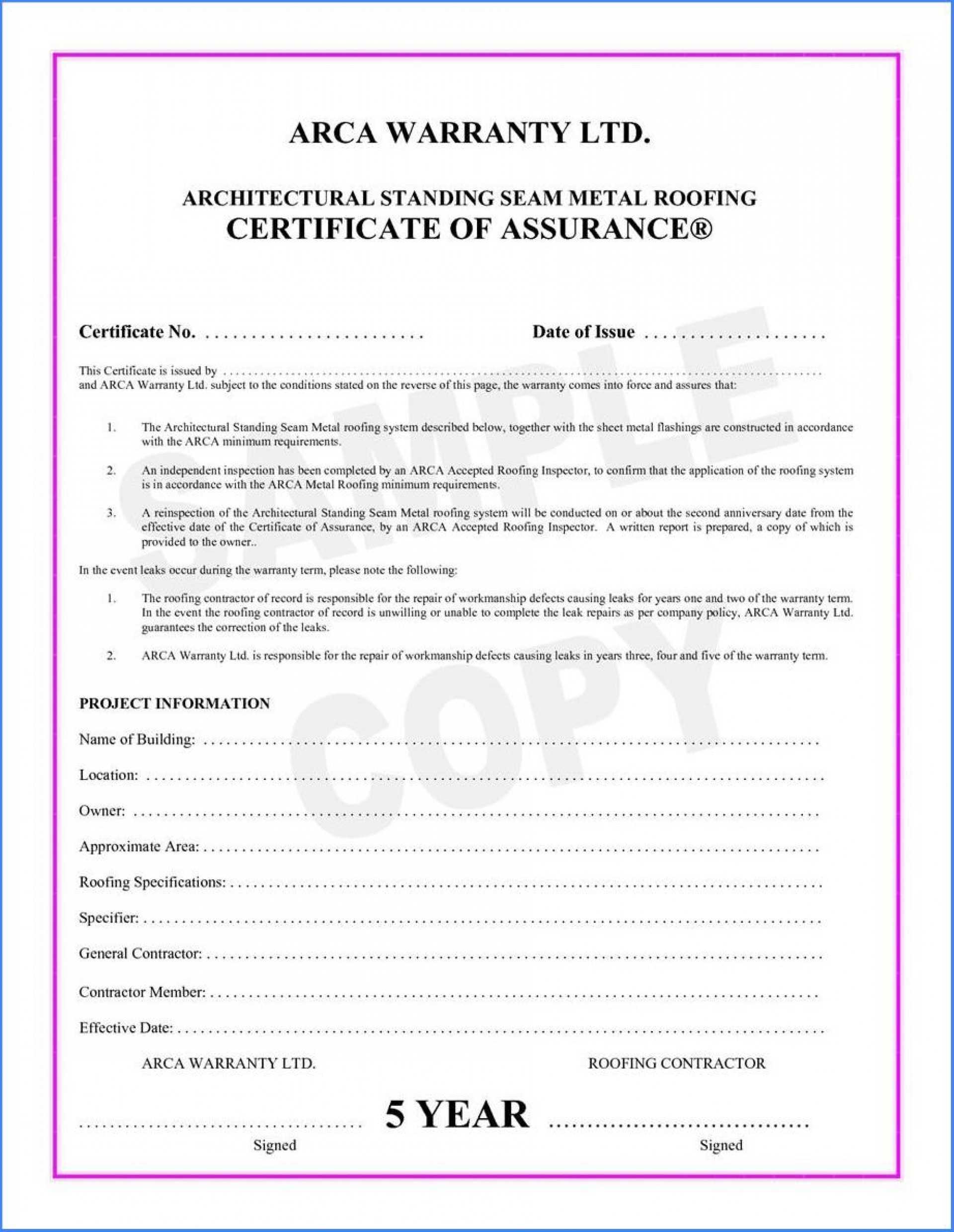038 Template Ideas Certificate Of Final Completion Form For With Regard To Certificate Of Completion Construction Templates