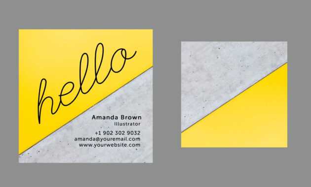 10 Clean &amp; Simple Business Card Templates Perfect For Any regarding Freelance Business Card Template