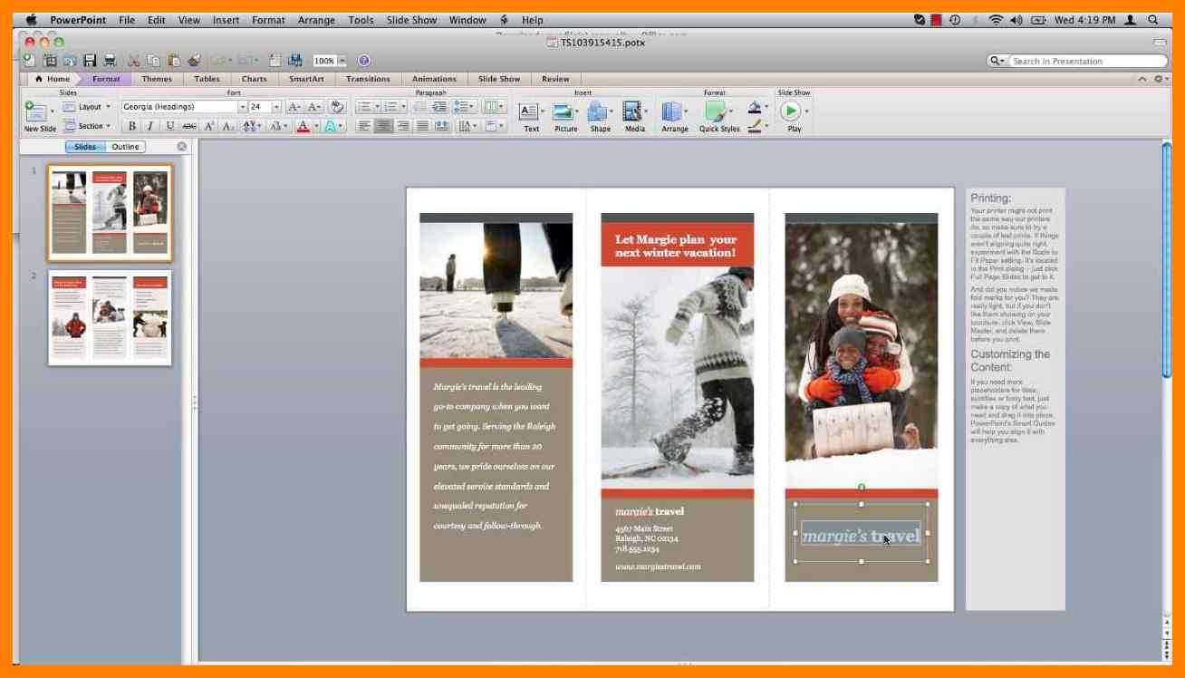 10+ Free Online Brochure Templates Microsoft Word | St Within Online Brochure Template Free