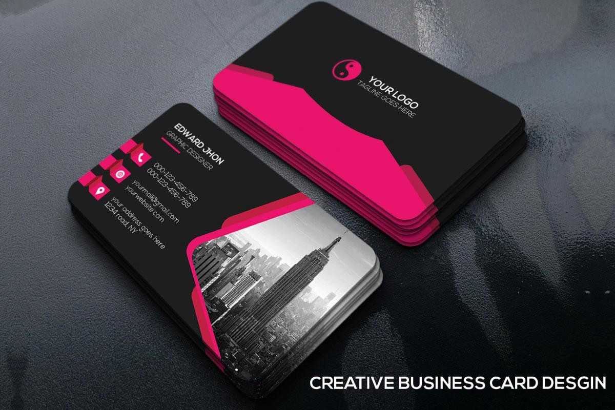 100 + Free Business Cards Templates Psd For 2019 – Syed In Visiting Card Template Psd Free Download