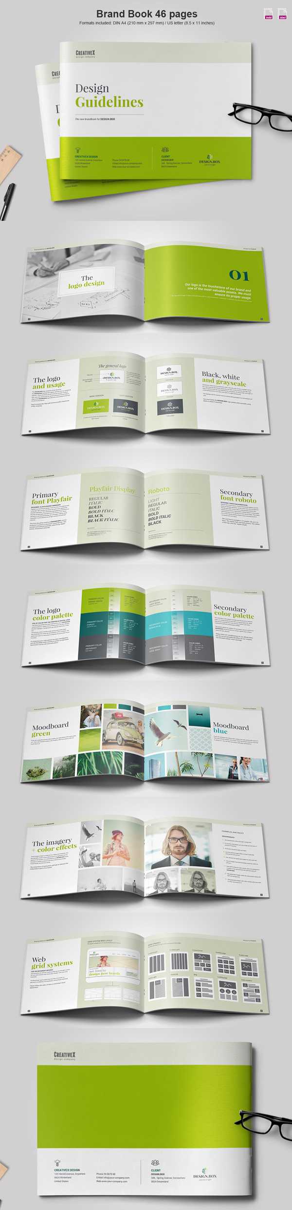 100 Professional Corporate Brochure Templates | Design Intended For 12 Page Brochure Template