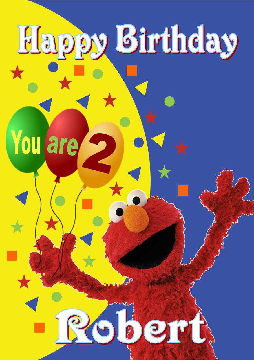 13 Best Photos Of Elmo Printable Birthday Card – Elmo Inside Elmo Birthday Card Template