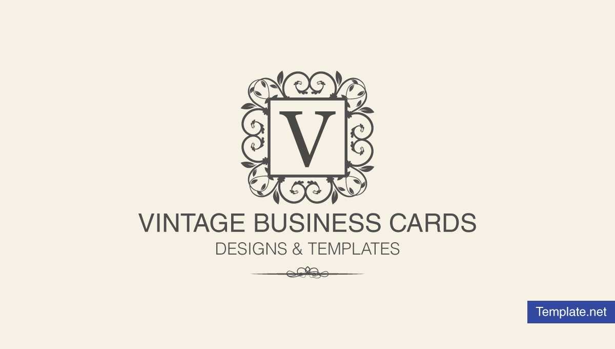 15+ Vintage Business Card Templates – Ms Word, Photoshop With Word Template For Business Cards Free