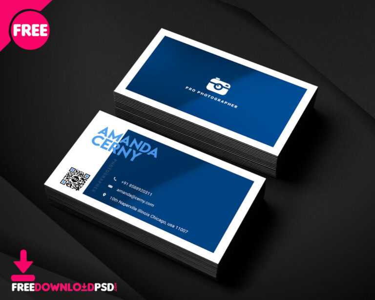 Image 2 for Photoshop Name Card Template