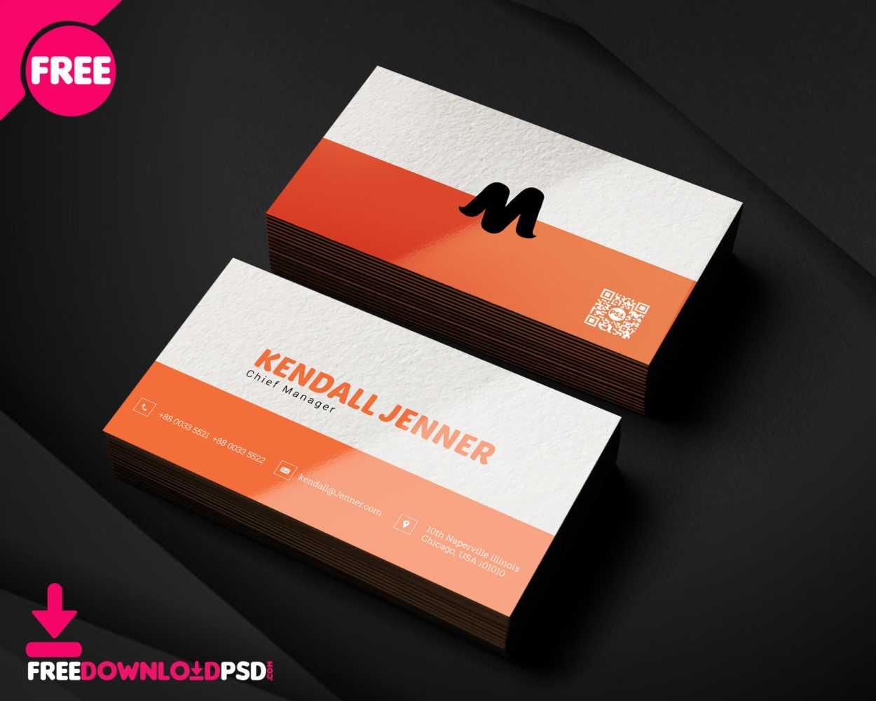 Business Card Template Photoshop Cs6