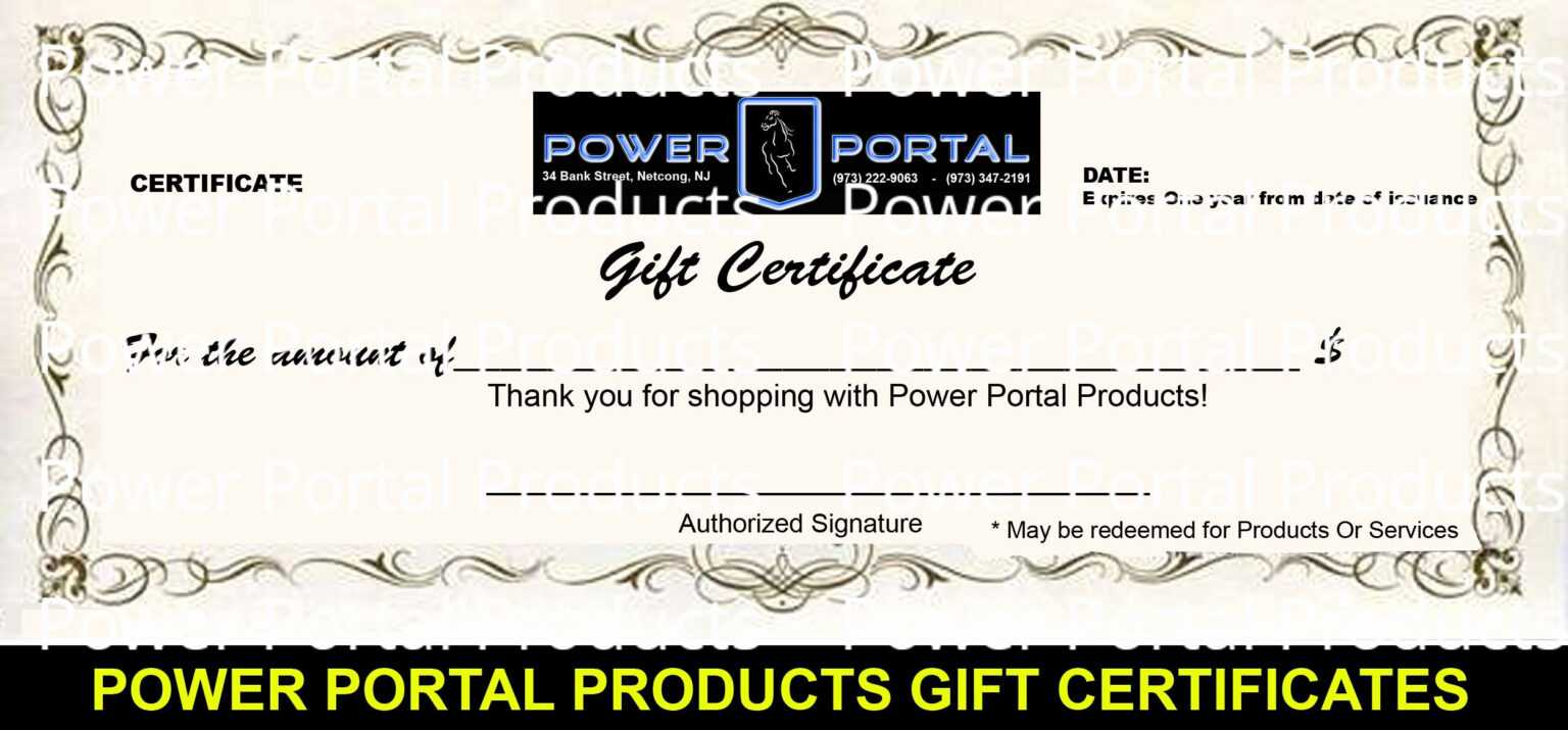 16 Personalized Auto Detailing Gift Certificate Templates Inside