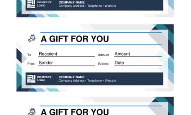20 Best Free Business Gift Certificate Templates (Ms Word throughout Company Gift Certificate Template