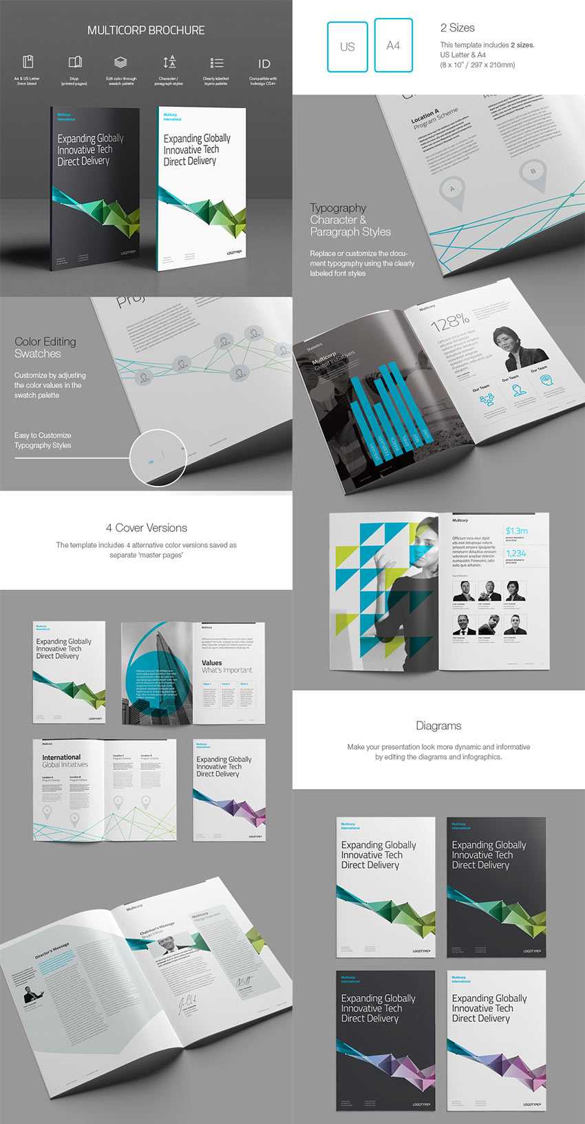 20+ Best Indesign Brochure Templates – For Creative Business In Adobe Indesign Brochure Templates