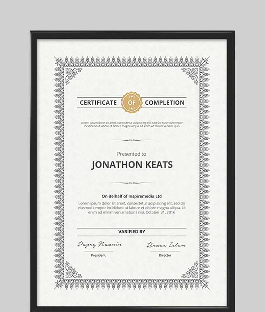 20 Best Word Certificate Template Designs To Award Intended For Certificate Of Appreciation Template Doc