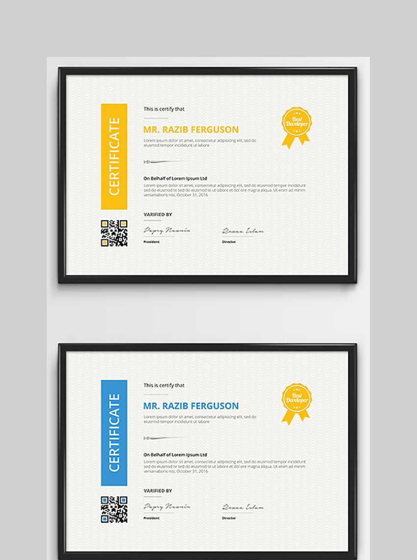 20 Best Word Certificate Template Designs To Award Throughout Free Funny Award Certificate Templates For Word