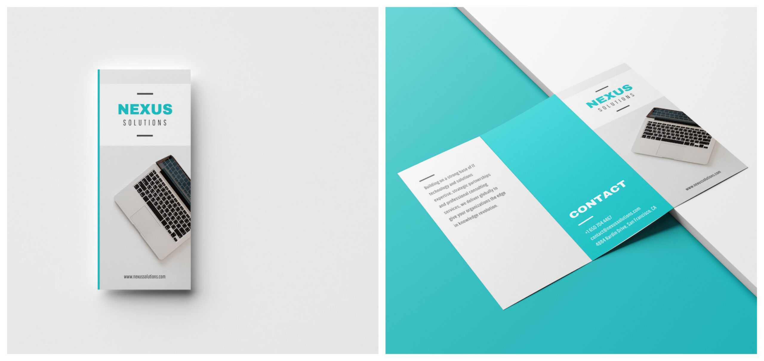 20+ Professional Trifold Brochure Templates, Tips & Examples With 6 Sided Brochure Template