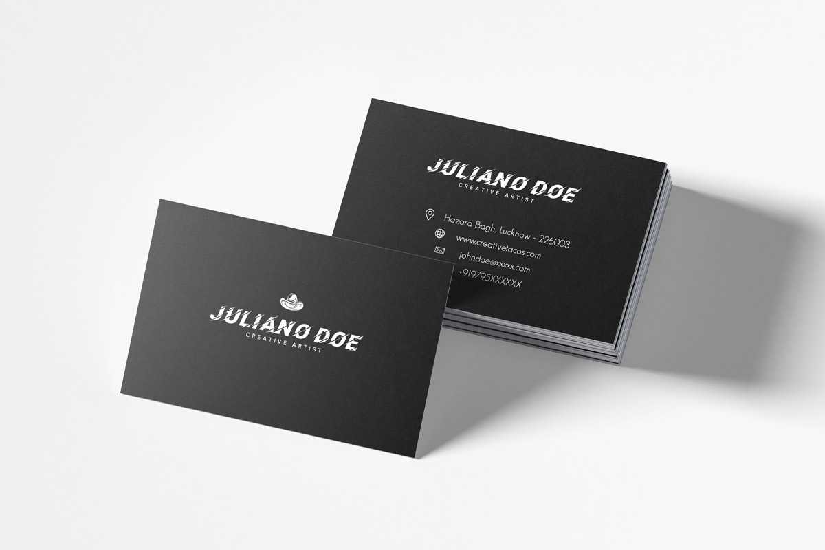 200 Free Business Cards Psd Templates – Creativetacos In Photoshop Name Card Template