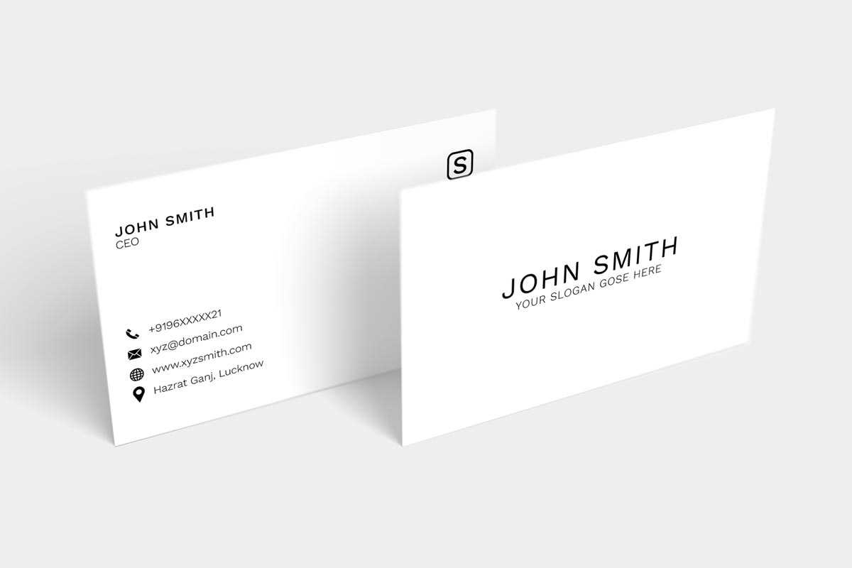 200 Free Business Cards Psd Templates – Creativetacos Regarding Photoshop Name Card Template