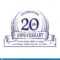 20Th Anniversary Design Template. 20 Years Logo. Twenty Regarding Anniversary Certificate Template Free