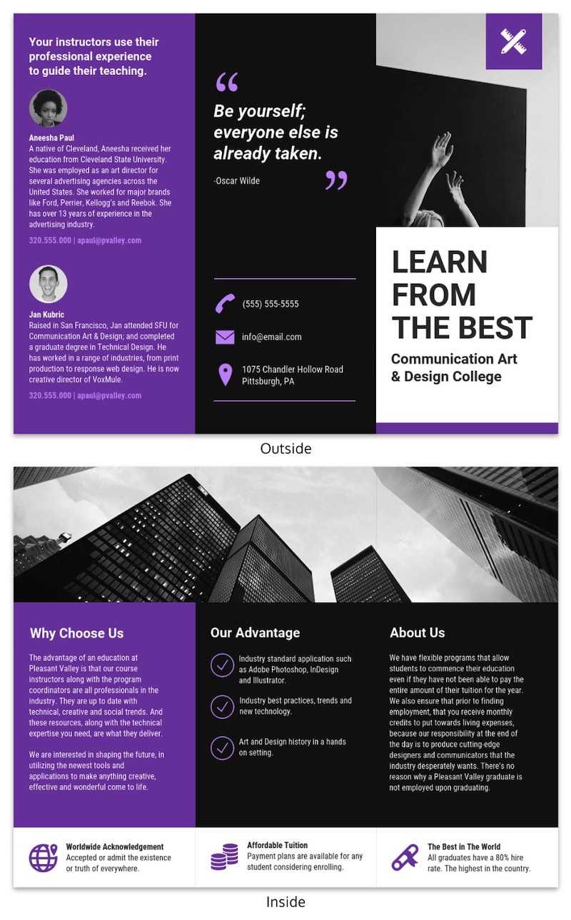 21 Brochure Templates And Design Tips To Promote Your With Regard To Good Brochure Templates