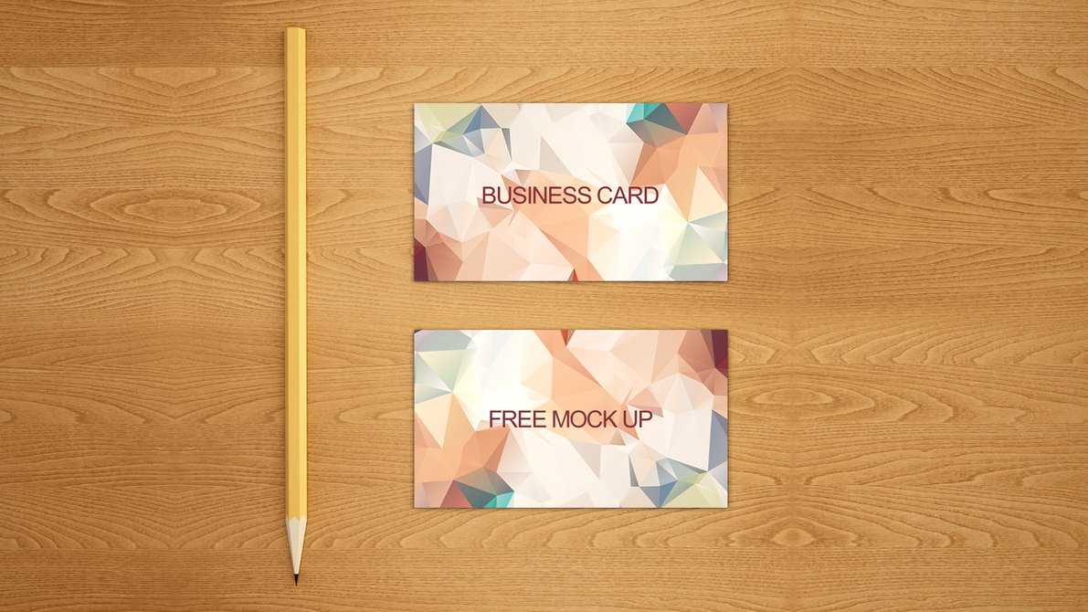 25 Free Business Card Mockups For Pitching Your Work Throughout Business Cards For Teachers Templates Free