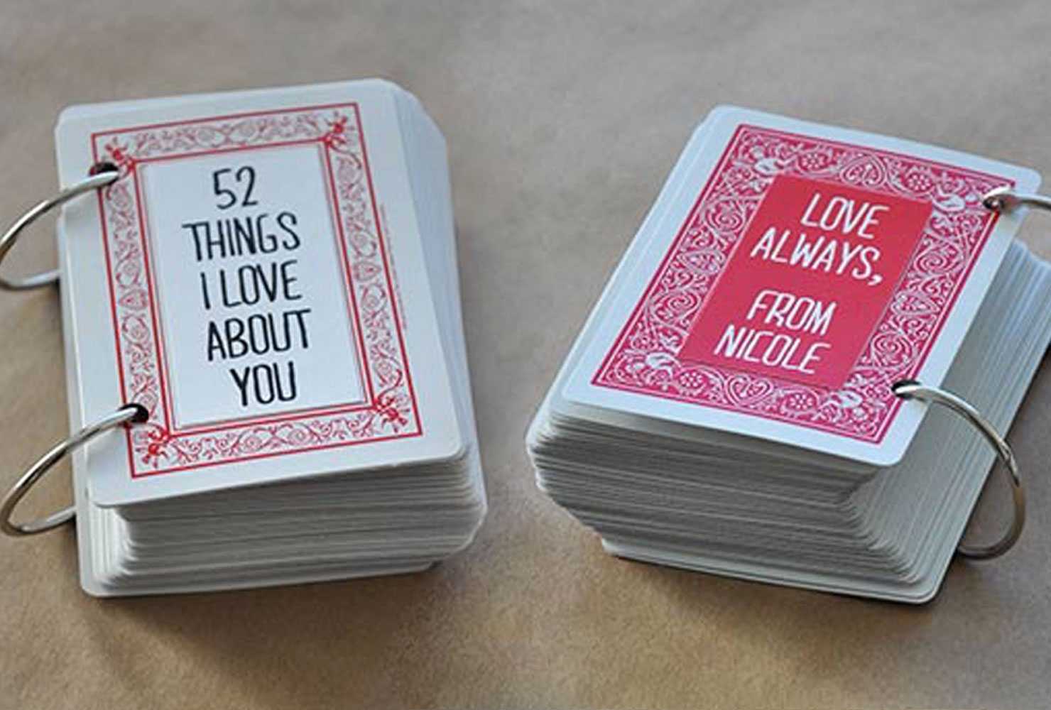 25+ Meaningful Military Going Away Gift Ideas | Shutterfly Within 52 Things I Love About You Cards Template