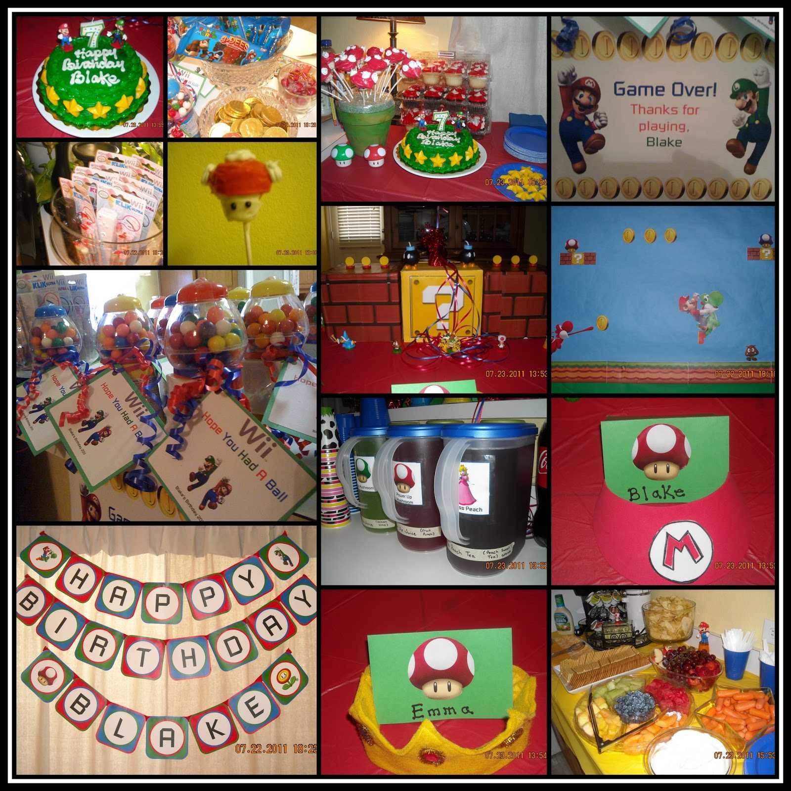 28+ [ Birthday Card Collage Template ] | Birthday Collage Throughout Birthday Card Collage Template