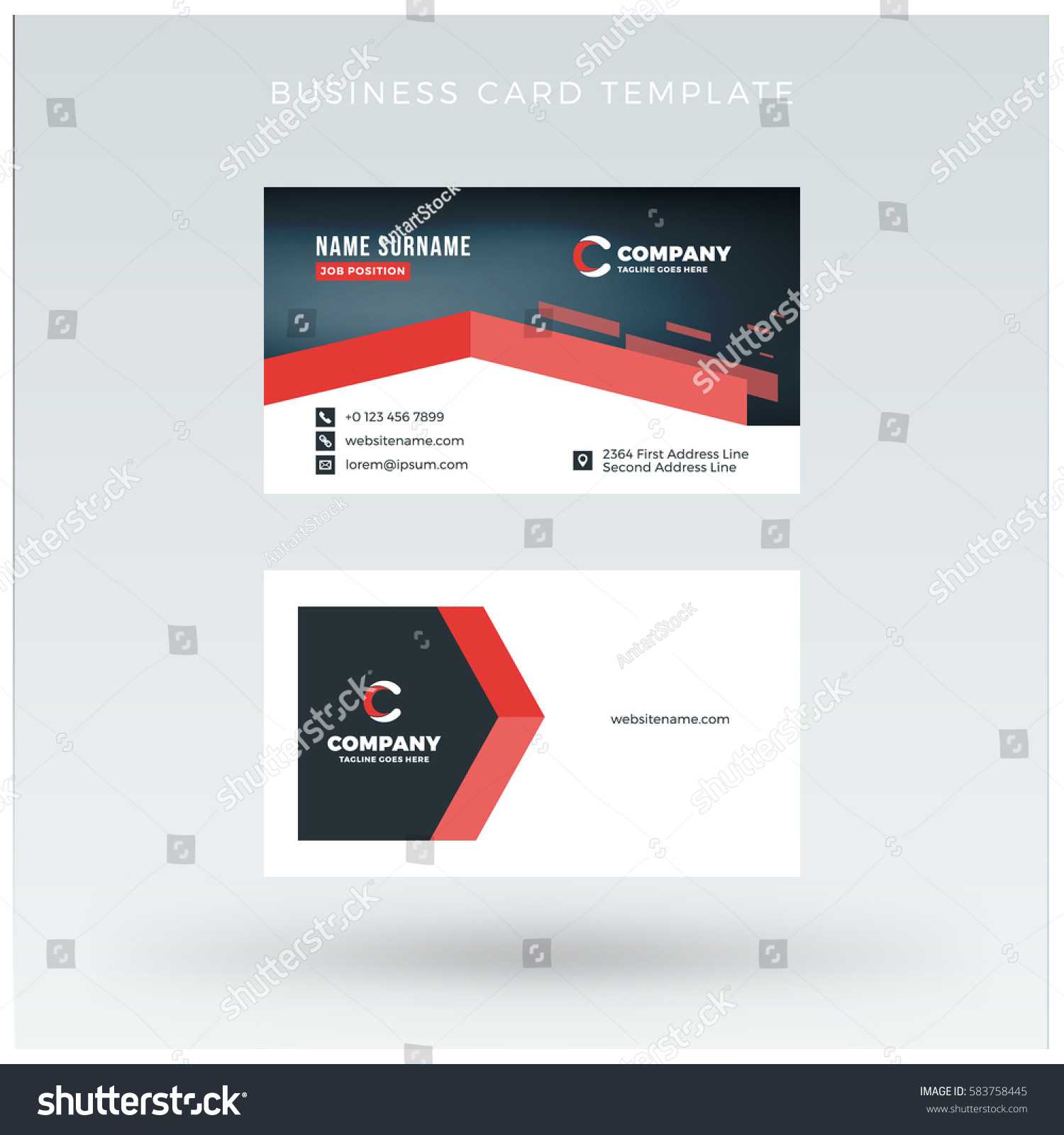 28+ [ Double Sided Business Card Template Illustrator With Regard To Double Sided Business Card Template Illustrator