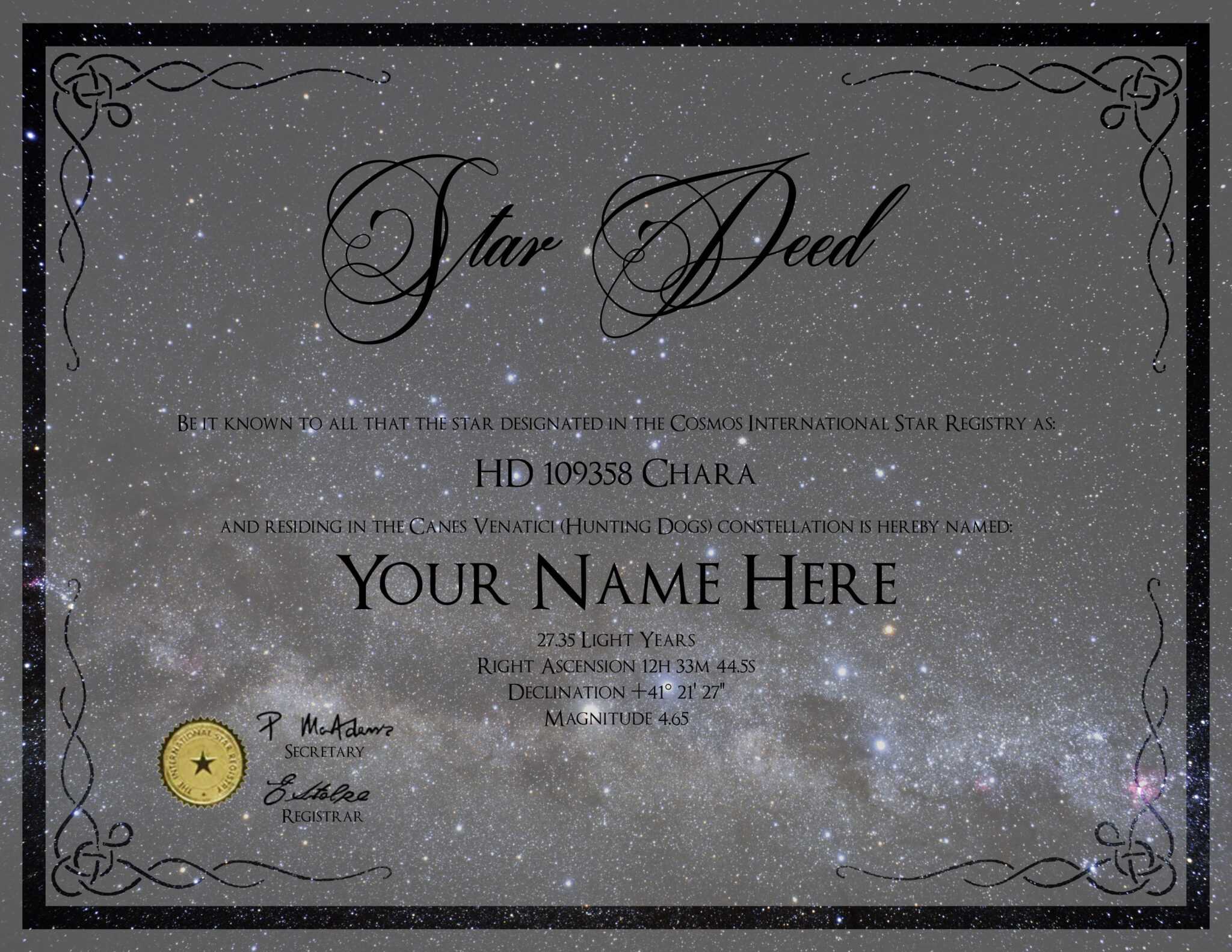 28+ [ Name A Star Certificate Template ] Doc 640828 Name A with Star