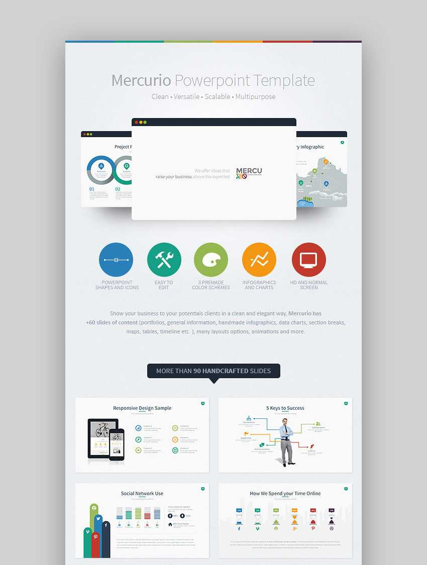 30 Best Infographic Powerpoint Presentation Templates With Within