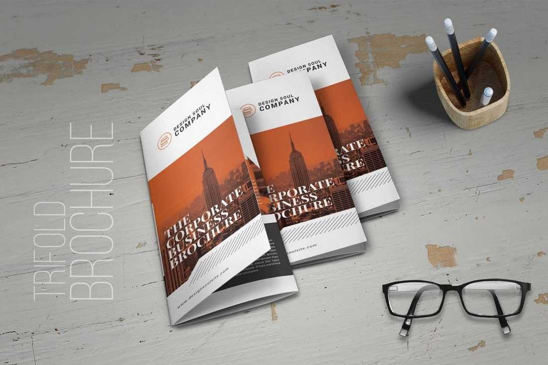 30+ Best Tri Fold Brochure Templates – Creative Touchs Within Letter Size Brochure Template