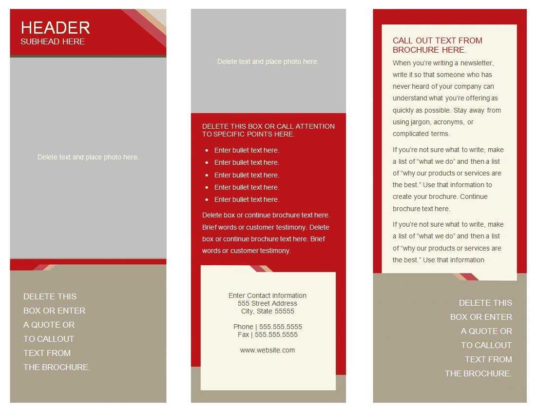 30 Google Docs Flyer Template | Andaluzseattle Template Example With 6 Panel Brochure Template