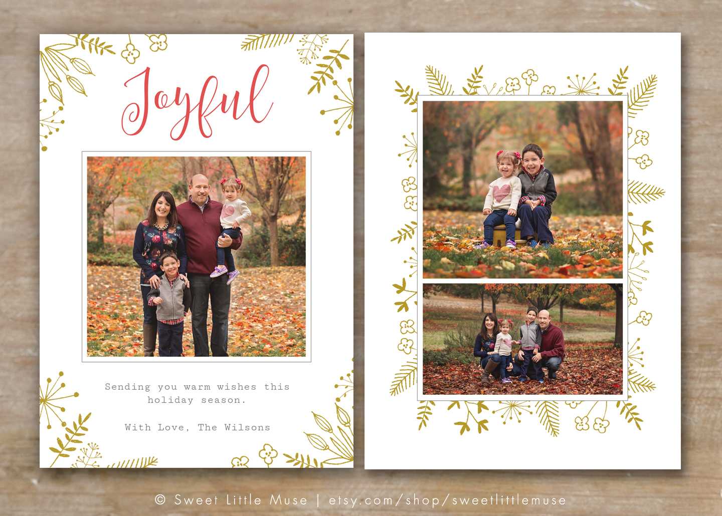 30 Holiday Card Templates For Photographers To Use This Year Regarding Holiday Card Templates For Photographers