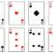 30 Playing Cards Template Free | Andaluzseattle Template Example Regarding Deck Of Cards Template