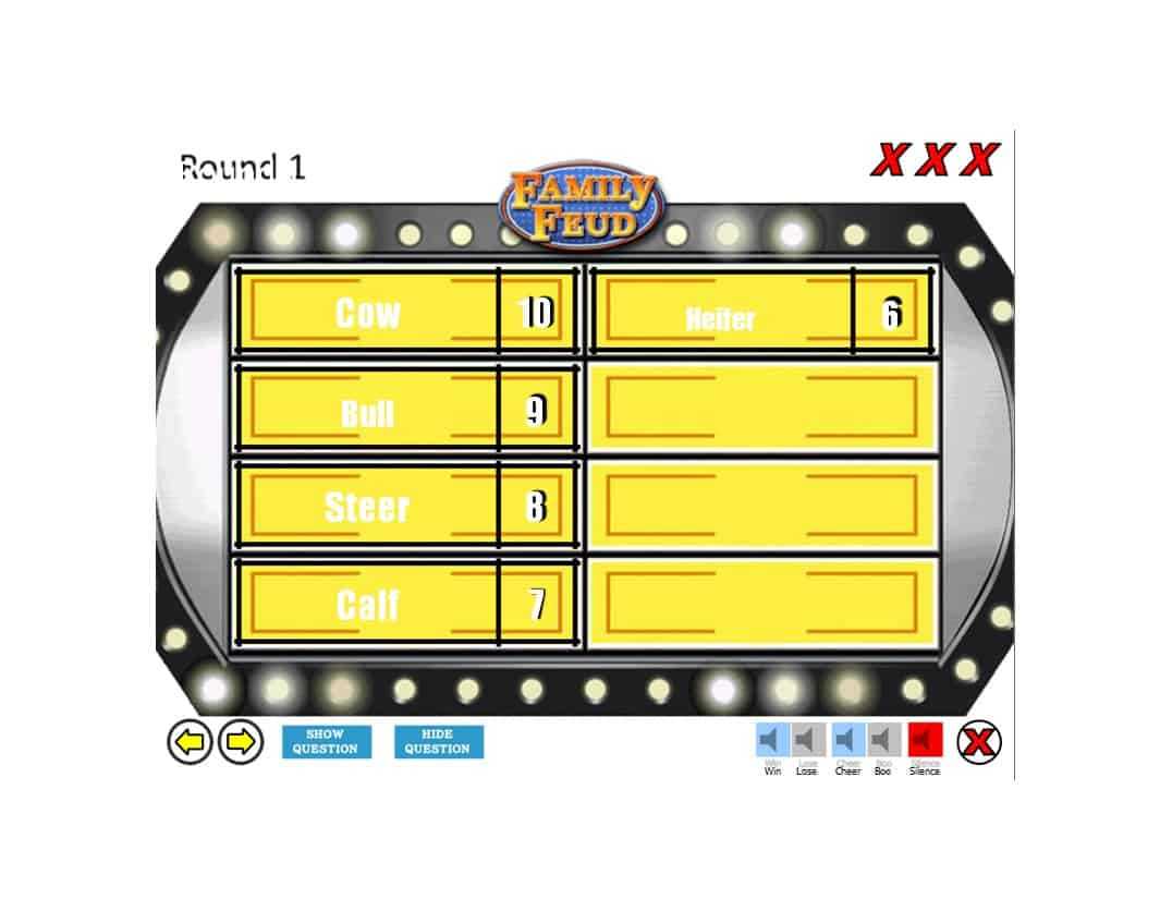 31 Great Family Feud Templates (Powerpoint, Pdf & Word) ᐅ Inside Family Feud Powerpoint Template Free Download