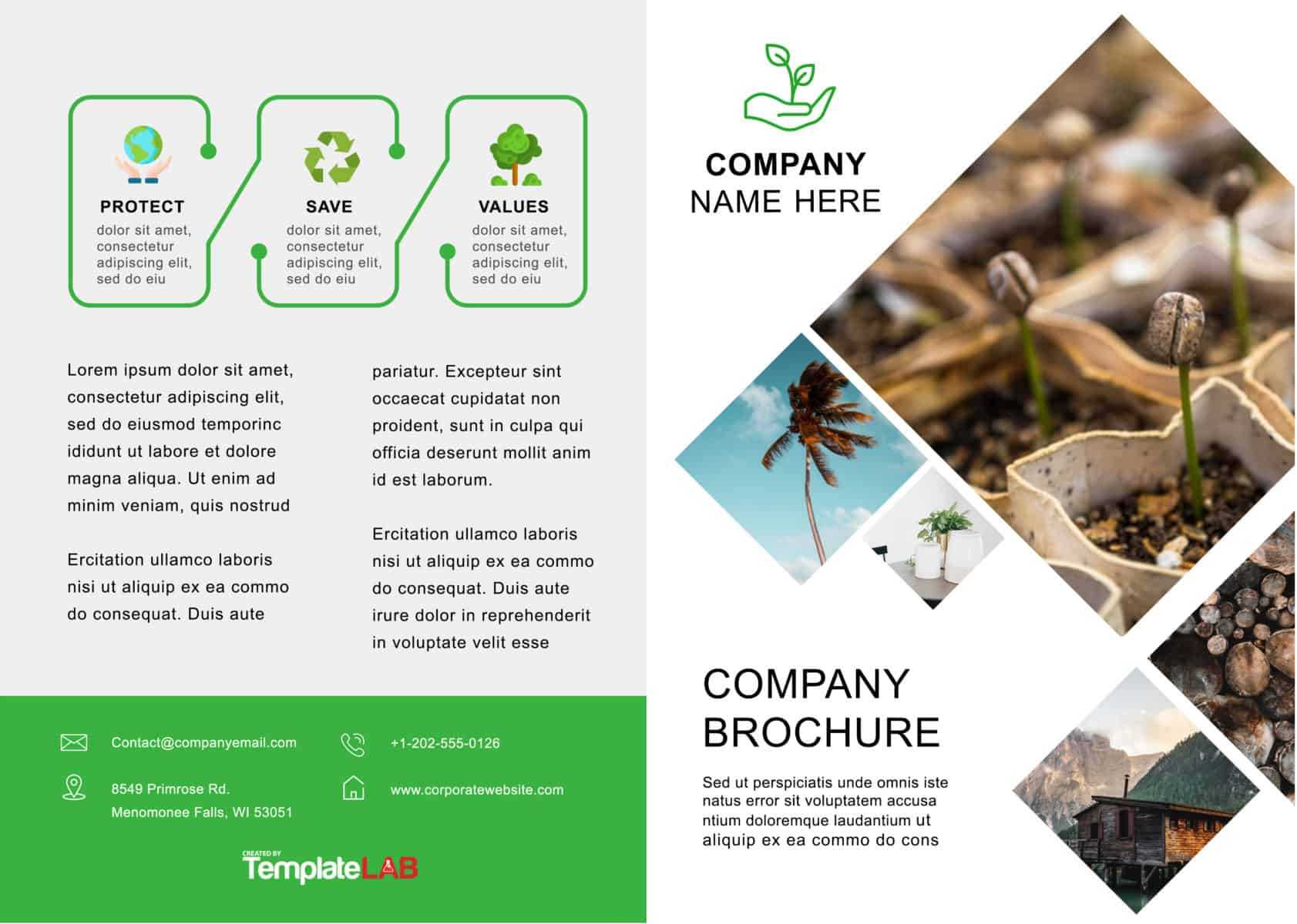 33 Free Brochure Templates (Word + Pdf) ᐅ Template Lab For Play School Brochure Templates