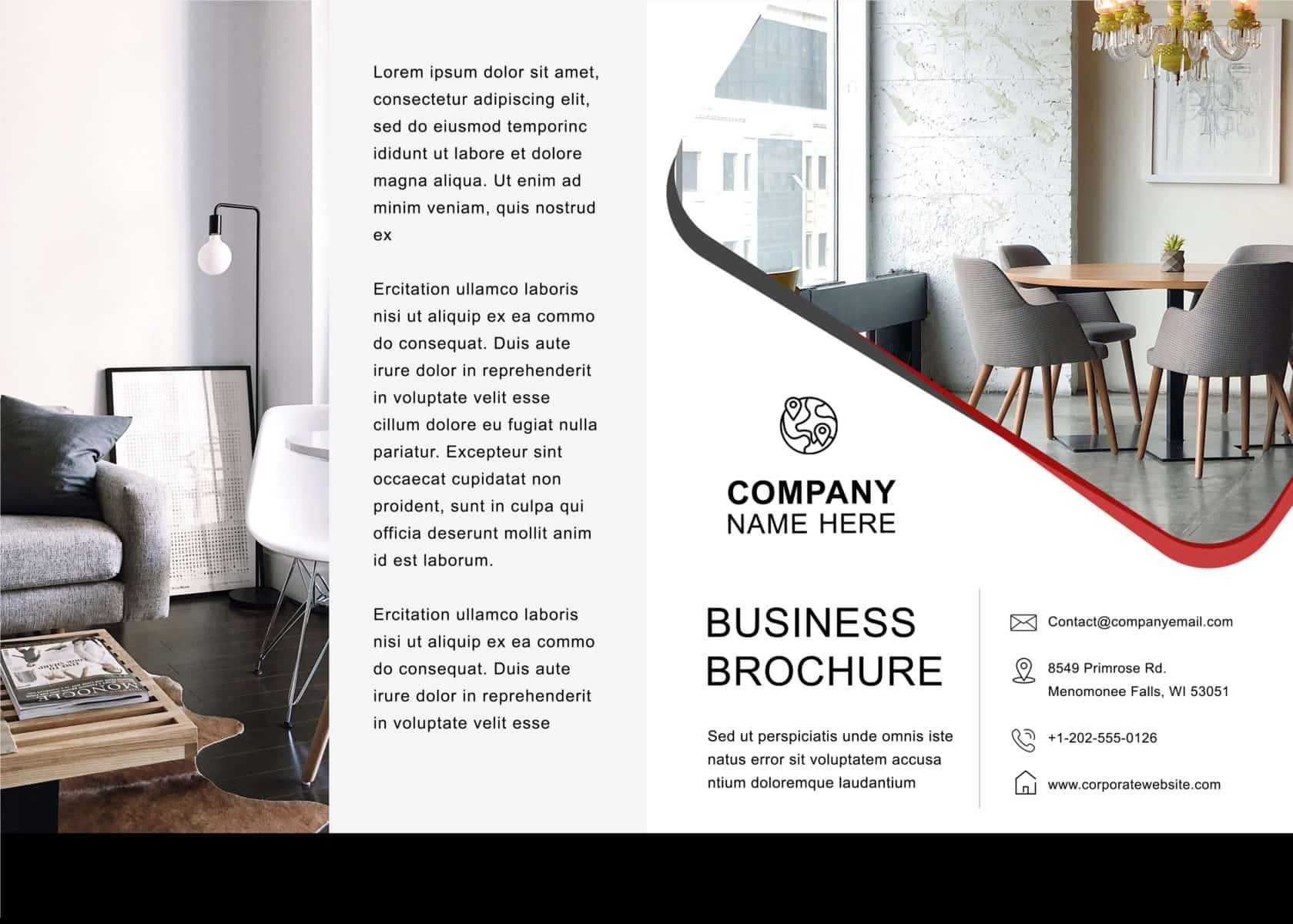 33 Free Brochure Templates (Word + Pdf) ᐅ Template Lab With 4 Fold Brochure Template Word