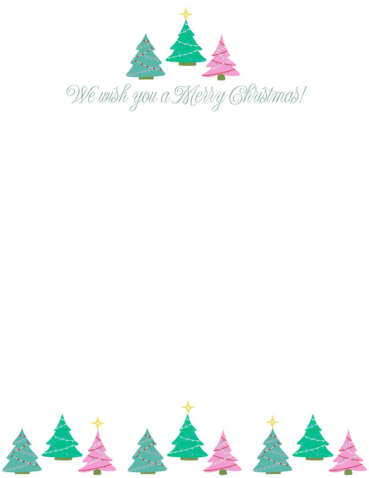 33 Free Templates To Help You Send Holiday Cheer Regarding Christmas Note Card Templates