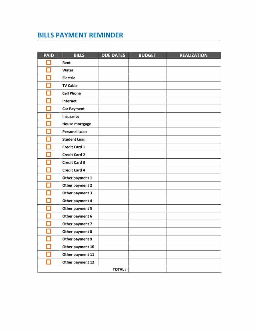 33 Great Payment Plan / Schedule Templates - Template Archive Inside Credit Card Payment Plan Template