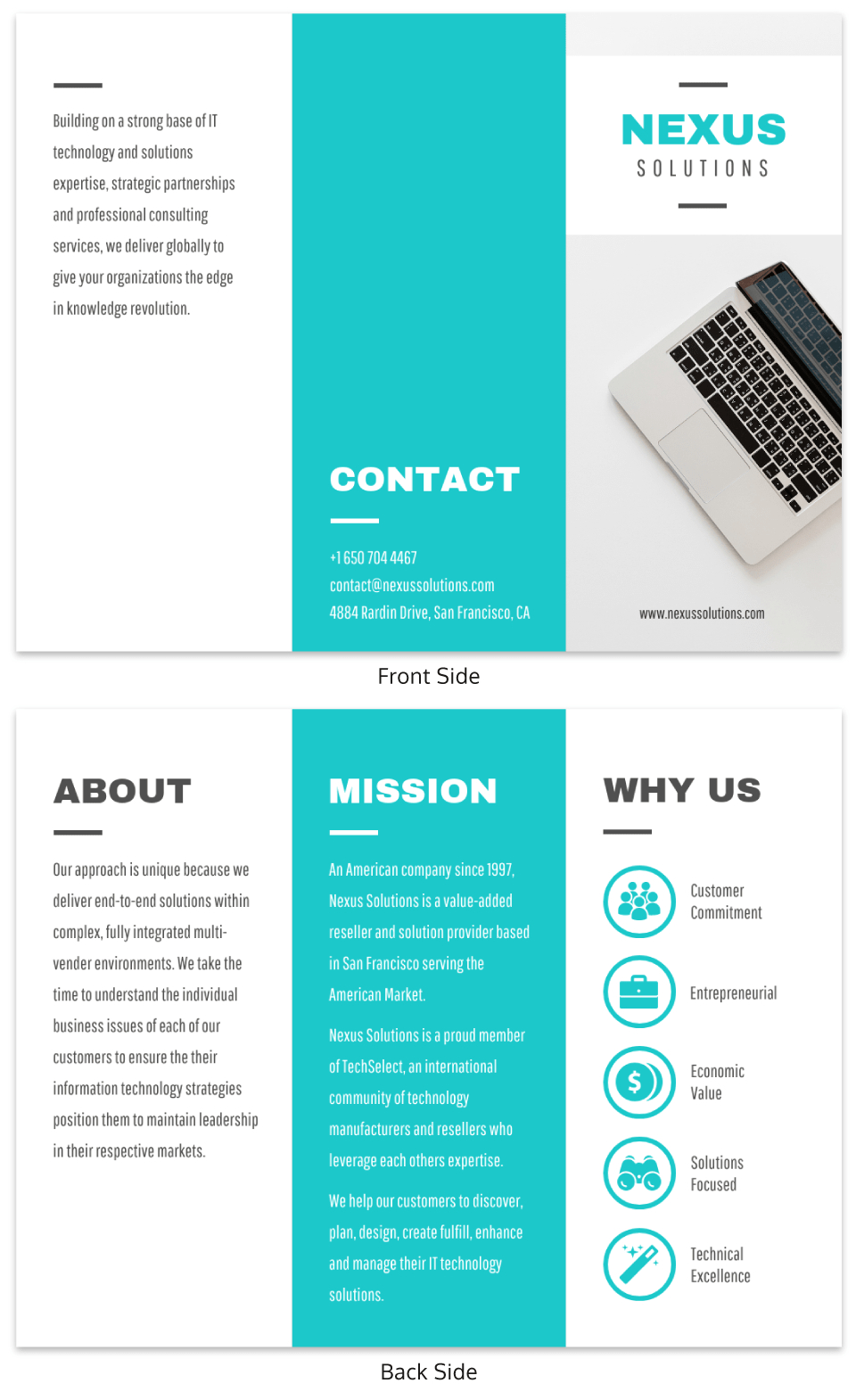 35+ Marketing Brochure Examples, Tips And Templates – Venngage Inside One Page Brochure Template